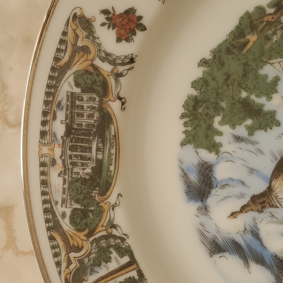 Capsco Washington DC Collectible Souvenir Plate - Picture 5 of 8